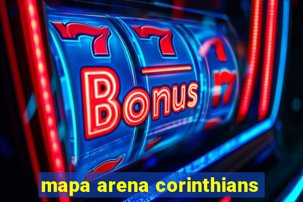 mapa arena corinthians